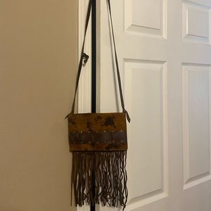 Upcycled Louis Vouton Crossbody Purse